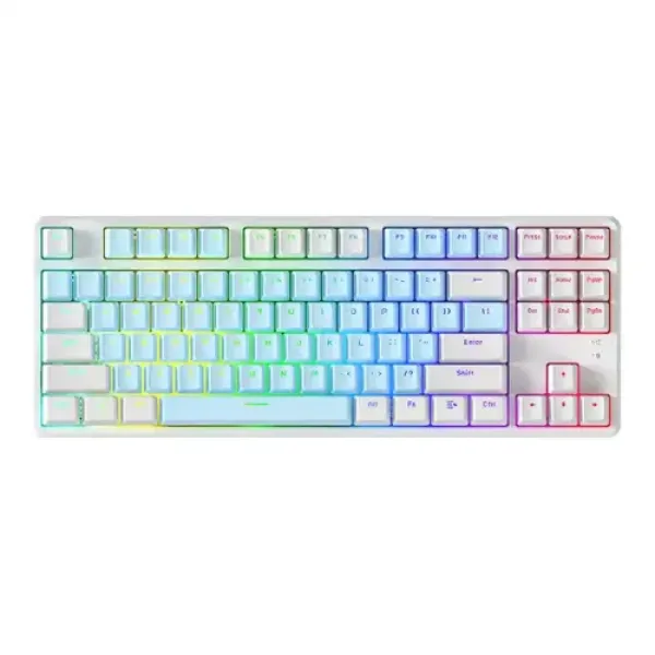 Ajazz AK873 Hot Swappable Blue Switch OEM Keycaps Mechanical Gaming Keyboard